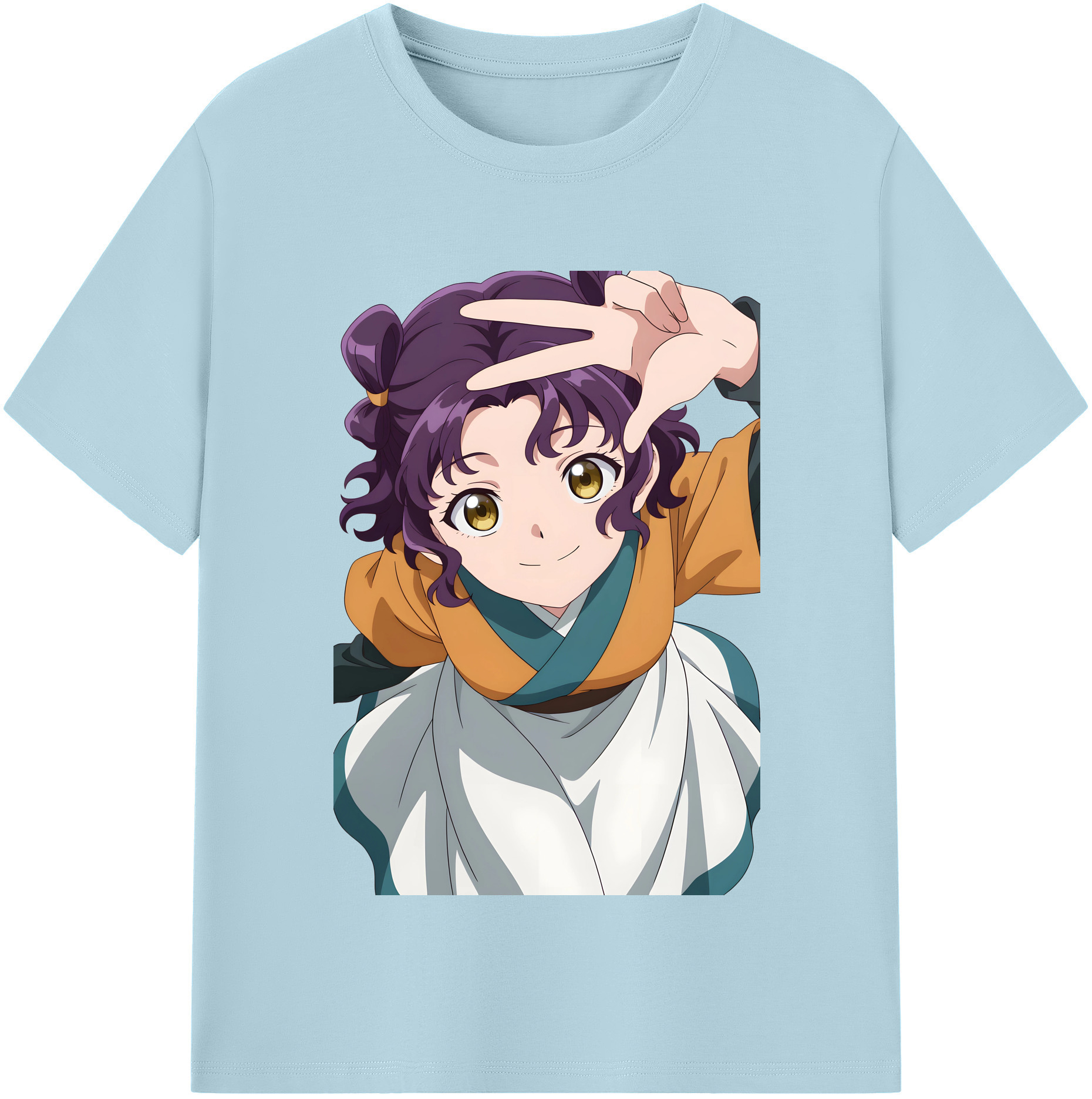 （画像用） 薬屋のひとりごと The Apothecary Diaries 綿100％半袖Tシャツ（フロントプリント）
